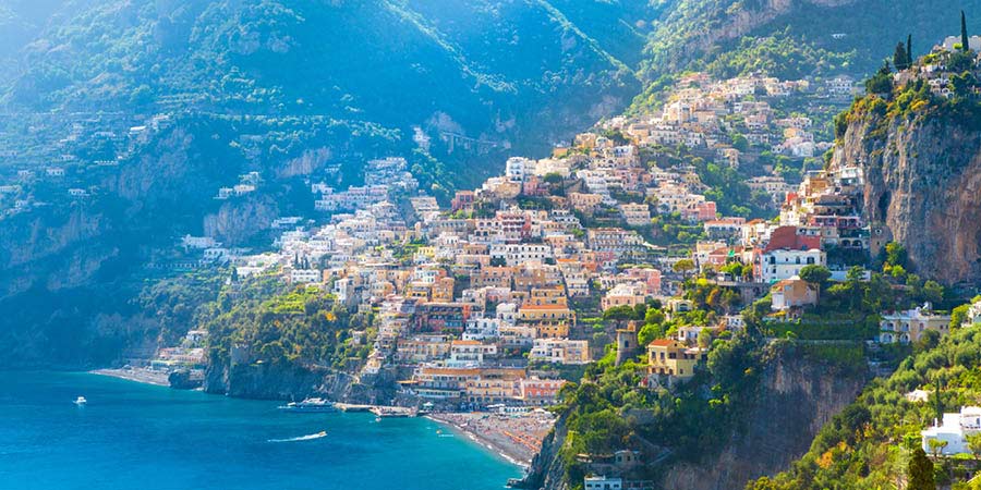Cruising along Italy’s iconic Amalfi Coast